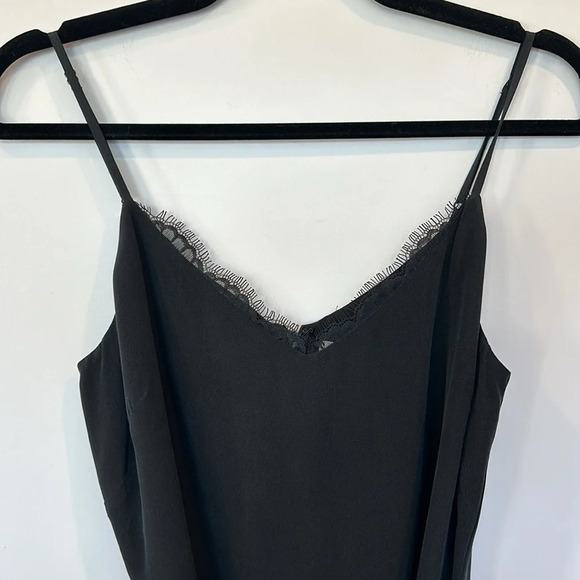 L'AGENCE DIA CAMISOLE Belted JUMPSUIT in Black - Picture 7 of 14